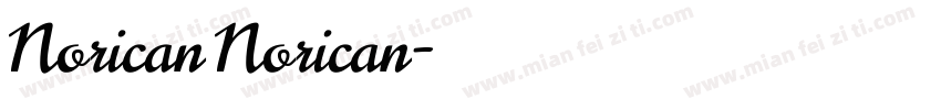 Norican Norican字体转换